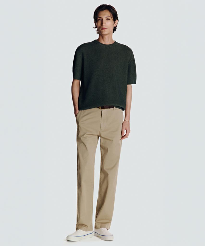 Danielkeulemyu 26Ss Garment-Dyed Chino Pants Beige