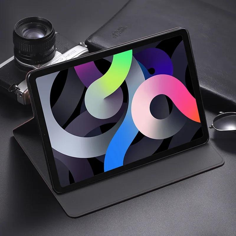 Retro Vouw Lederen Hoesje voor Nieuwe IPad A16 Air Pro 13 12.9 11 10 9 8 7 6 5 4 3 2e Air M3 M2 Mini 7 6 5 4 Schokbestendige Tablet Cover
