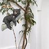 Bear Statue Hand-Painted Tree Wrap Sculpture Easy Installation Whimsical Outdoor Resin Bear Sculpture