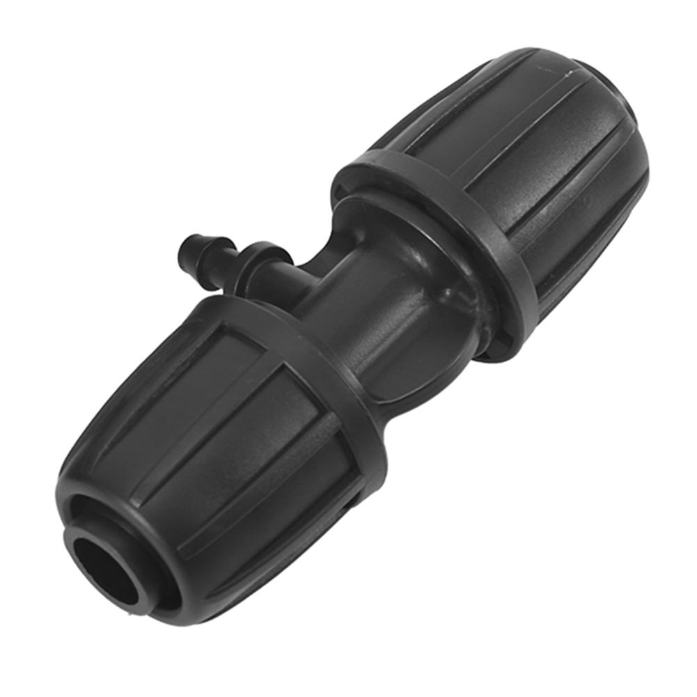 10Pcs 16mm To 4 7 Garden Lock Barbed Tee Connector for PE Hose Garden Irrigation