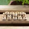 20 Halloween Pumpkin Figurine Resin Statues for Gift Collection And Decoration