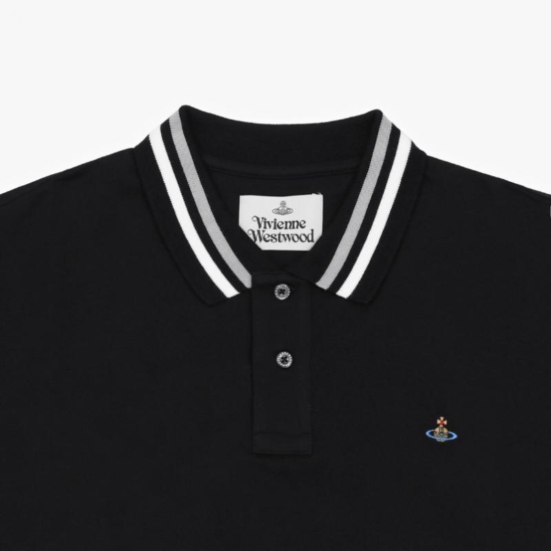 Vivienne WeSTwood Orb Logo ClaSSic Polo Men S ShorT Sleeve T ShirT 2h01000i J0009 N401