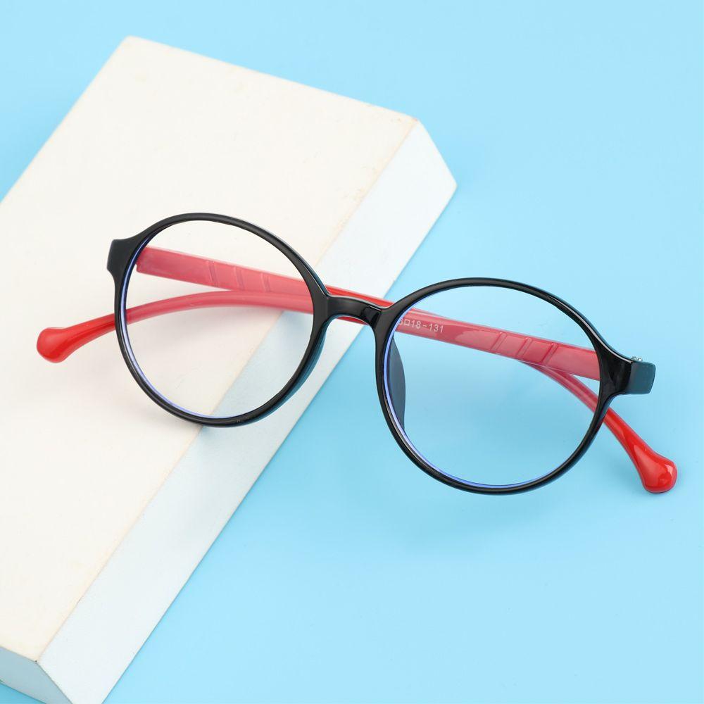 Online Classes Eye Protection Kids Glasses Comfortable Eyeglasses Ultra Light Frame Anti-blue Light