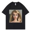 Disgusting Doll Face Funny Meme Graphic T Shirts Unisex Women High Street Fashion Trend Tshirt Summer Casual Losoe Cotton Tshirts