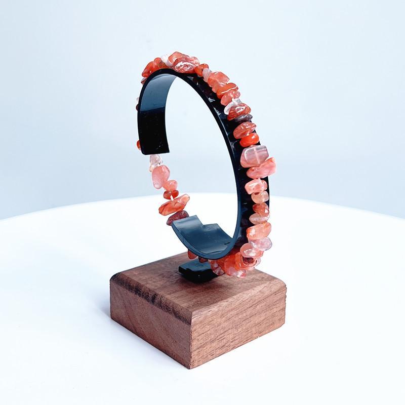 1 Stuks Sieraden Organizer Houten C-Vormige Horlogehouder Display Stand Voor Armband Ring Oorbel Horlogedisplay Massief Hout Horlogestand