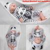 Real Life 20" Reborn Dolls Soft Silicone Vinyl Handmade Realistic Newborn Doll Boy With Gentle Touch Vinyl Head And Limbs