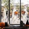 Multicolor Halloween Decoration Sticker Cartoon Ghost Window Clings Film  Shopwindow Ornament