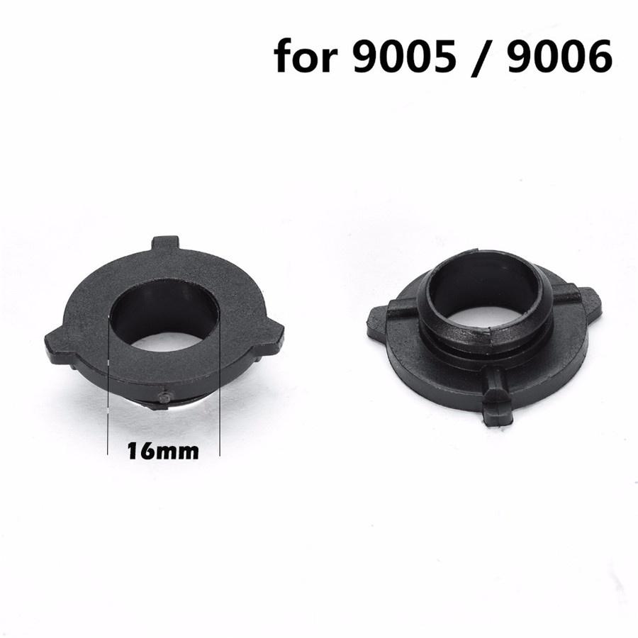 10Pcs Durable S2 9005/9006 LED Headlight Lamp Bulb Adapter Holder Base Sockets