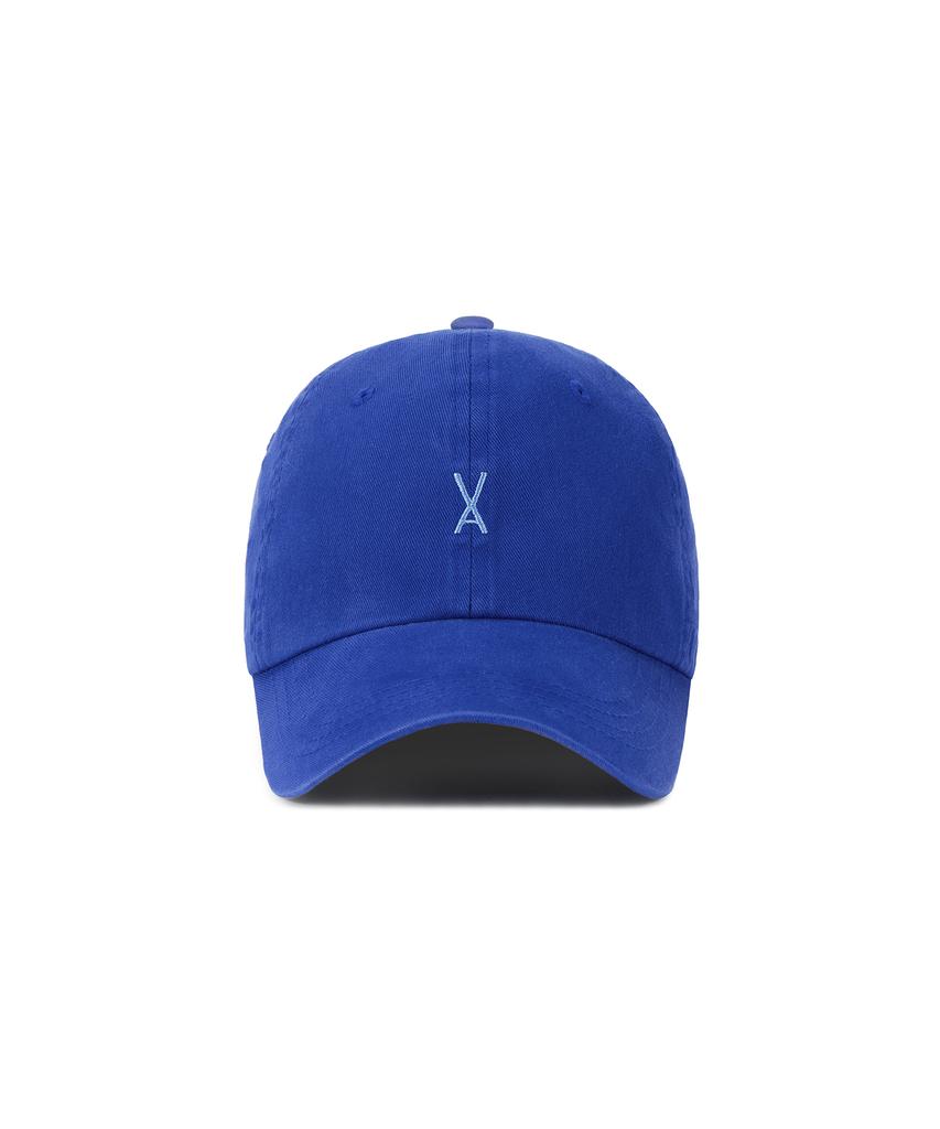 Bajal Logo Oversized Chino Ball Cap Blue