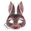 Halloween Easter Simulation Animal Mask For Holiday Decoration Props Masquerade 3d Bunny Mask Make Up Party White Cartoon Mask