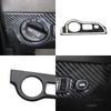 Carbon Fiber Headlight Switch Button Panel Sticker Trim for Dodge Charger 2011+/ Chrysler 300 2015-2021
