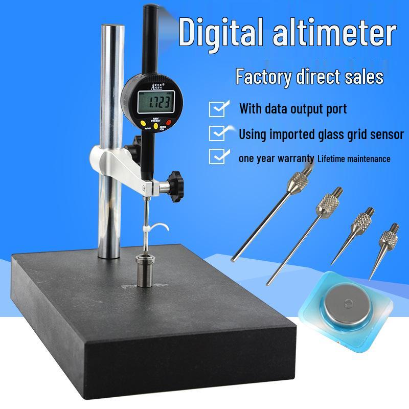 Digital Micrometer Precision Gauge 0.001 Mm with Electronic Height Stand and Marble Base