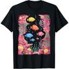 Aquarell Korallenriff mit Fischen, Schöne Unterwasserwelt T-Shirt