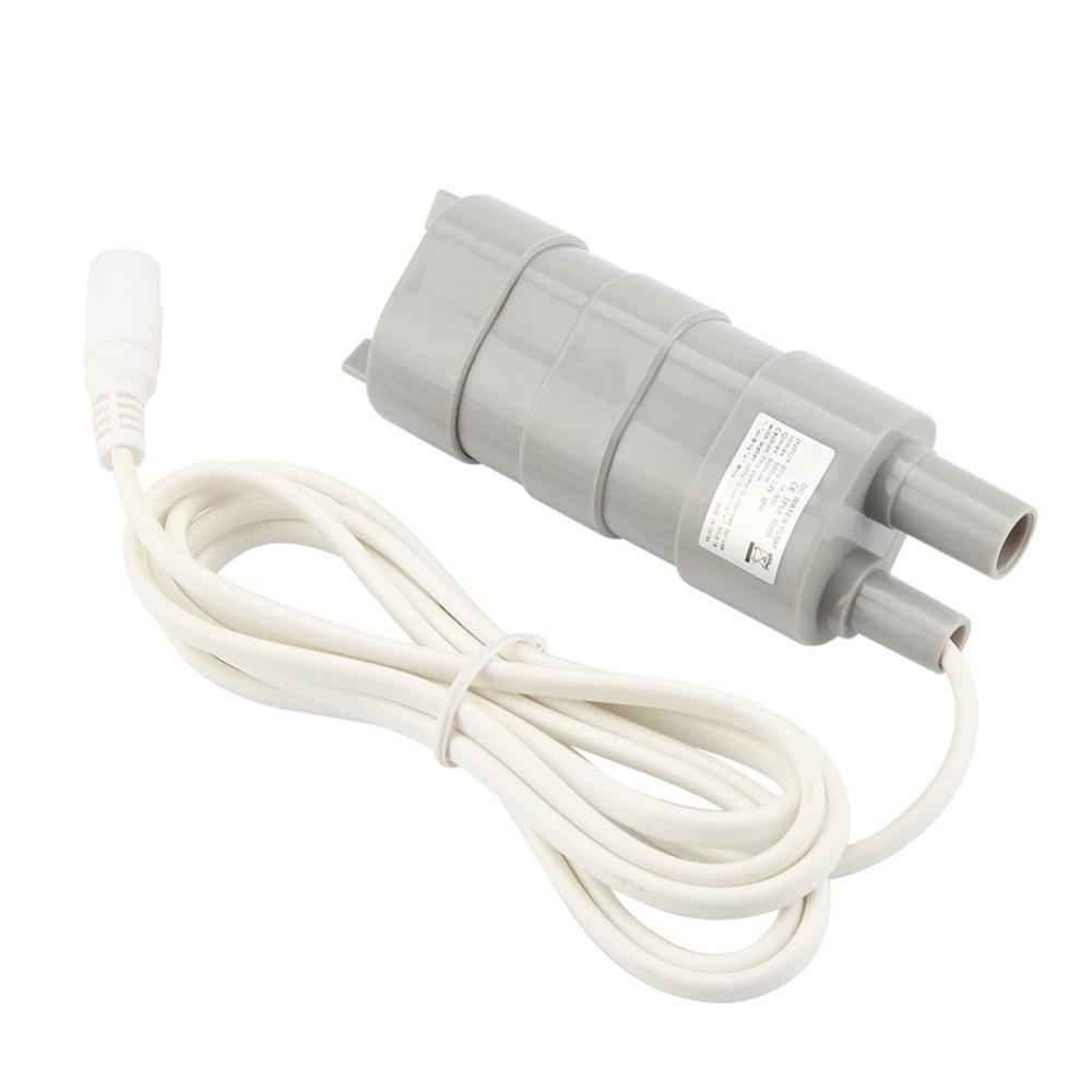 Compact Deep Well Pump Grey Small Water Pump Compact DC Water Pump Garden Irrigation