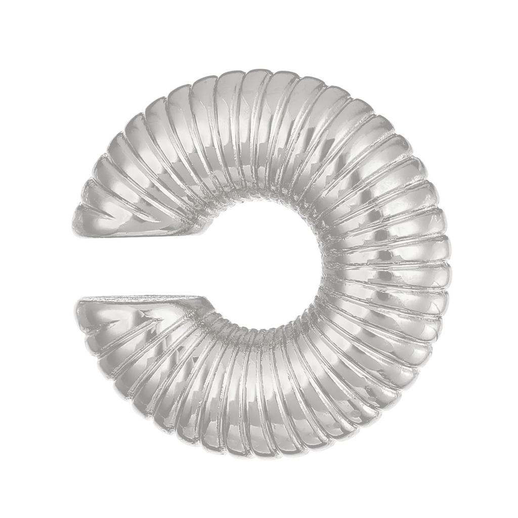 Boucles d'oreilles manchette d'oreille cylindrique épaisse style européen et américain pour femmes