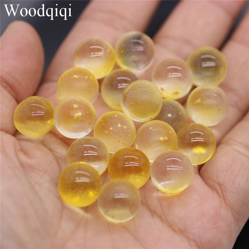 Home Party Supplies Hot Sale Popular Round Loose Beads High Quality Jewelry Findings 12mm 20PCS Handmade Material Colorful DIY Glass