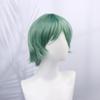 Demon Hunters Costume Wigs Saja Boys Baby Cosplay Synthetic Wig Green Short Wigs Halloween Party Supplies Cosplay Props