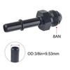 AN6 AN8 Male Flares To 5/16" 3/8" Fuel Hardlines Tube Fitting Adapter Connector For 5/16" 3/8" Tube