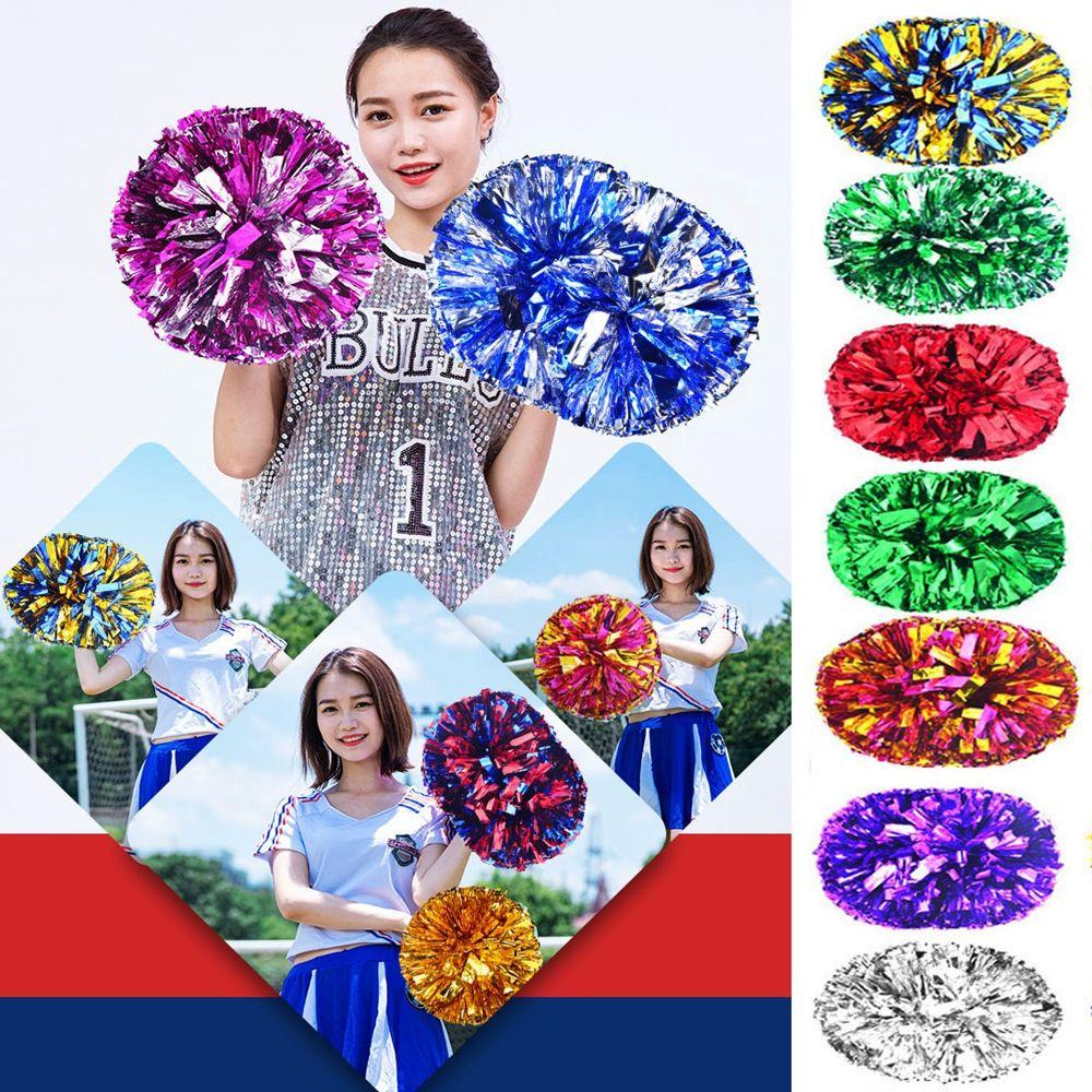 Flower Dance Party Decorator Club Sport Supplies Cheerleading Cheering Ball Cheerleader Pom Poms
