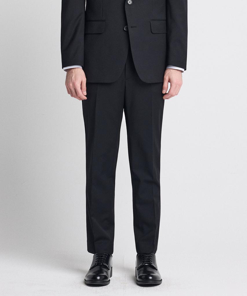 Stco (10-Year Suit) Wool Four-Way Stretch Essential Suit Setup Set Black (Classic Fit)_Ssjuz61Set