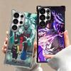 Anime Yuta Okkotsu JUJUSU Soft Phone Case For Samsung Galaxy S26 Ultra S25 Edge S24 FE S23 Plus S22 S21 + S20 Plating Anti-Fall