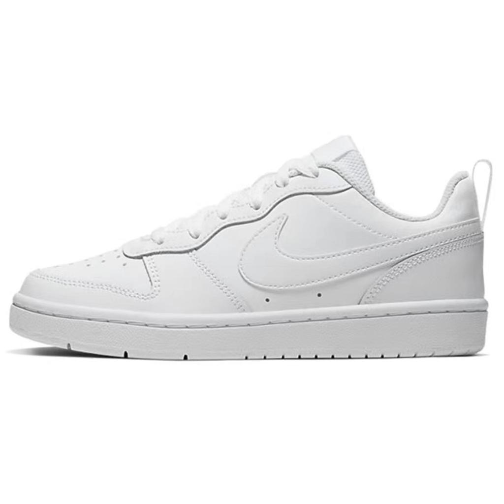 Nike Court Borough Low Sea Salt Coconut Low Top Skateboard Shoes GS White Blue DV5456-106(Team79-)