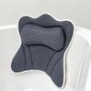 High Density Foams Bathtubs Cushion NonSlip Suction Cups Quickly Dry Bath Pillow Washable Spa Accessories Quickly Dry Fabric