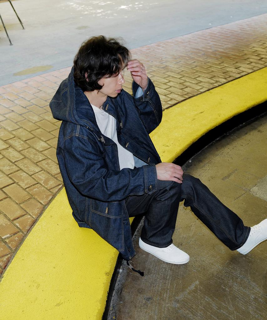 Plac [Shiota Made] Work Denim Hood Jacket_Indigo