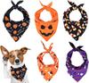 Dog Pet Triangle Towel Halloween Party Dog Bandana Adjustable Pet Scarf Bib For Dogs Pet Dog Grooming Accessories