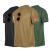 Tactical T-Shirts Men Sport Outdoor Military Tee Quick Dry Short Sleeve Shirt Hiking Hunting Army Combat Men Clothing Breathable