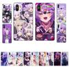 Kawaii Nekomata Okayu Handyhülle für Xiaomi Mi 5X 8 9 10 11 12 lite pro 10T PocoX3pro PocoM3 Note 10 pro lite