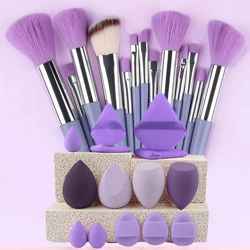 10PCS Makeup Brush Set Professional Super Soft Detail Brush Blush Brush Foundation Concealer Eyeshadow Brush