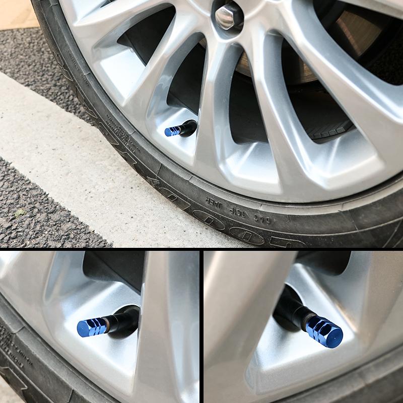 16Pcs Car Wheel Tire Valve Stems Caps Aluminum Tyre Rim Stem Covers Airdust Waterproof for BMW Auto Motorcycle Car Accessories Stem Caps1