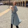 British Trench Coat Women's Medium and Long Small Korean Version Loose Spring and Autumn 2025 New Temperament Popular Coat Ins Tide