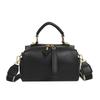 Bag Women's 2026 New Popular Korean Versatile Messenger Bag Fashion Portable Solid Color Boston Pillow Bag