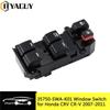 Power Window Master Switch Electric Control Switch for HONDA CR-V CRV  2007 2008 2009 2010 2011 35750-SWA-K01 35750SWAK01