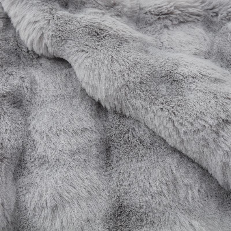 Solid Square Throw Pillow Cover Cushion Cover 43x43cm Flock Couch Cushion Pillowcase for Seat Car Chair Home Textile Decorative