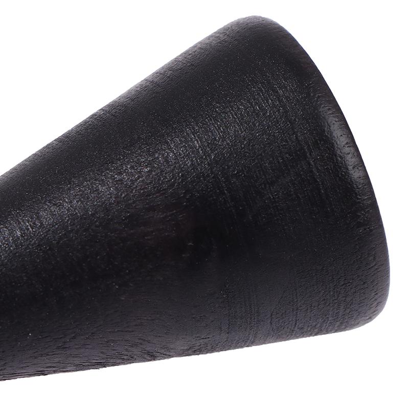 Wooden Ring Holder Display Cone Rack Finger Ring Jewelry Stand Storage Organizer