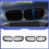 2015-2017 Racing Grille Für BMW F20 F21 120i LCI 1 Serie 2015 2016 2017 Glänzend Schwarz Front Niere Grill grille 2 Lamellen