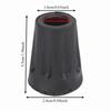 12Pcs Rubber Trekking Pole Tip Protectors Outdoor Trekking Pole Foot Cover  Outdoor Trekking