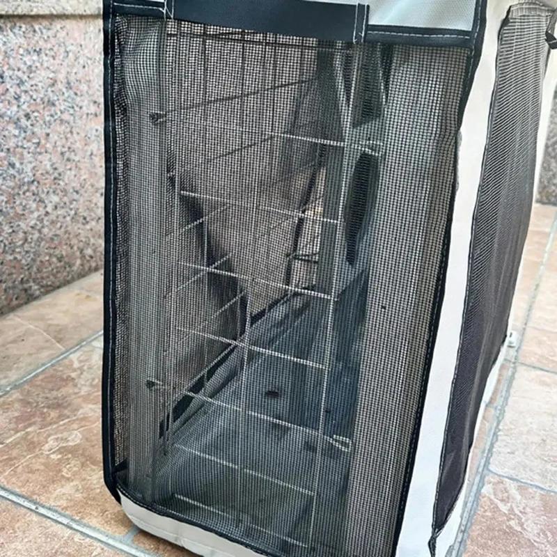 Durable Oxford Cloth Air Conditioner Outdoor Unit Cover Waterproof Sunproof Windproof Snowproof Protective Case for AC Outlet