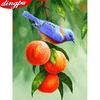Diamond Painting Vogel Frucht Kreuzstich Set Stickerei Perlen Mosaik Bild Tier