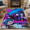 Purple Carpet Game Character Printed Living Room Bedroom Decor Kid Non-slip Parlor Floor Mat Surface Smooth Carpet Birthday Gift