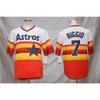 Houston Astros MLB Camiseta de Béisbol para Aficionados Unisex Bordada Camiseta Deportiva Ropa para Día de Partido al Aire Libre