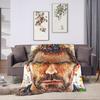 Dr House MD Flanelldecken Weiche Langlebige Überwurfdecke für Sofa Bett Picknick Lustige Bettdecke Sofa Bettbezug