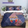 Club Atlético Atlante  Pattern Bedding Quilt Set  Home Decoration  Gift (1 * duvet cover + 2 * pillowcase  without core)