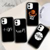 Custodia per telefono Arte basket sportivo per iPhone 11 12 13 14 Pro Max mini X XR XS SE 2020 6S 7 8 Plus Samsung Galaxy S21 S22 guscio