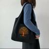 Foldable Womens Bag Shopper Bag Travel Canvas Bag Messenger Shoulder Bag Printing Tote Bag Grocery Storage Bags for Women