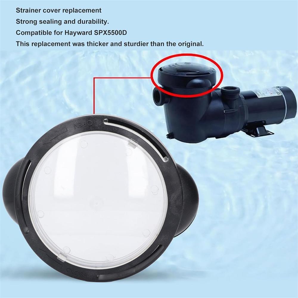 Pool Pump Lid Strainer Cover Lock Ring O-Ring Replacement For Matrix SPX5500D