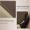 Universal Size Anti-slip Car Seat Cover Car Seat Front Seat Protector Cushion Linen Fabric Car Accessories No Backrest